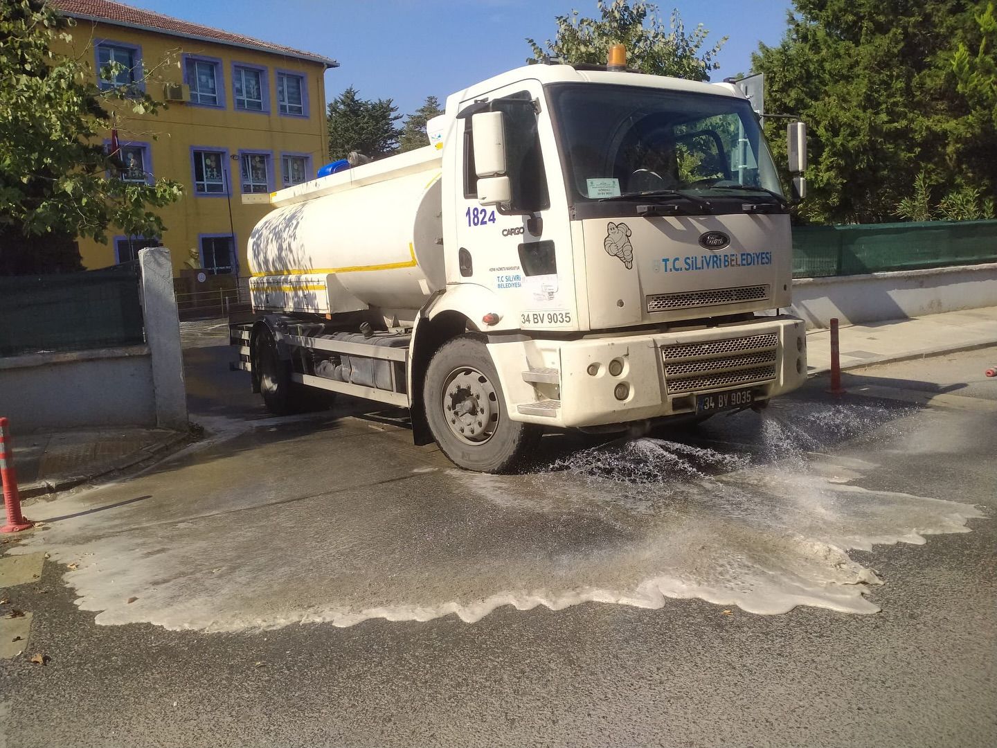 Silivri okul bahçesi