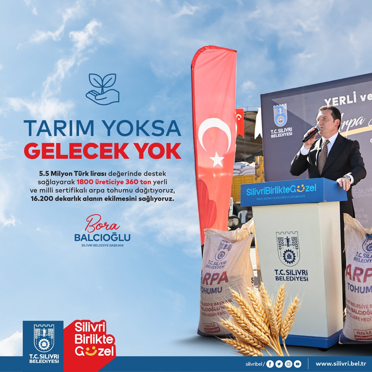 silivri belediyesi tarım