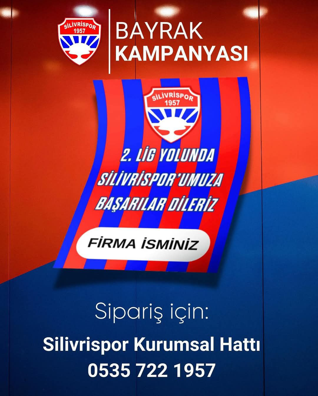 silivrispor bayrak kampanyası