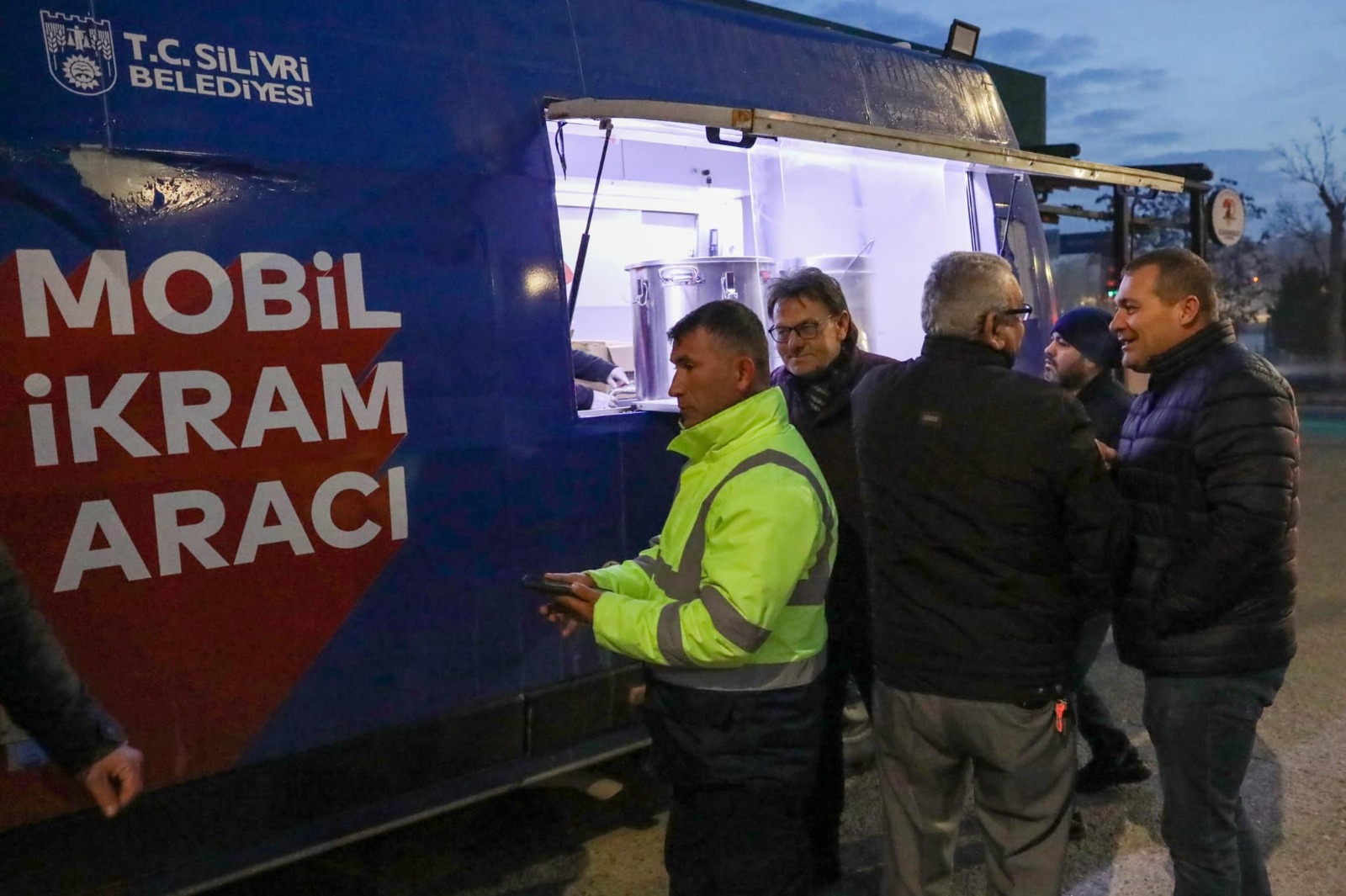 Silivri Belediyesi çorba dağıtımı