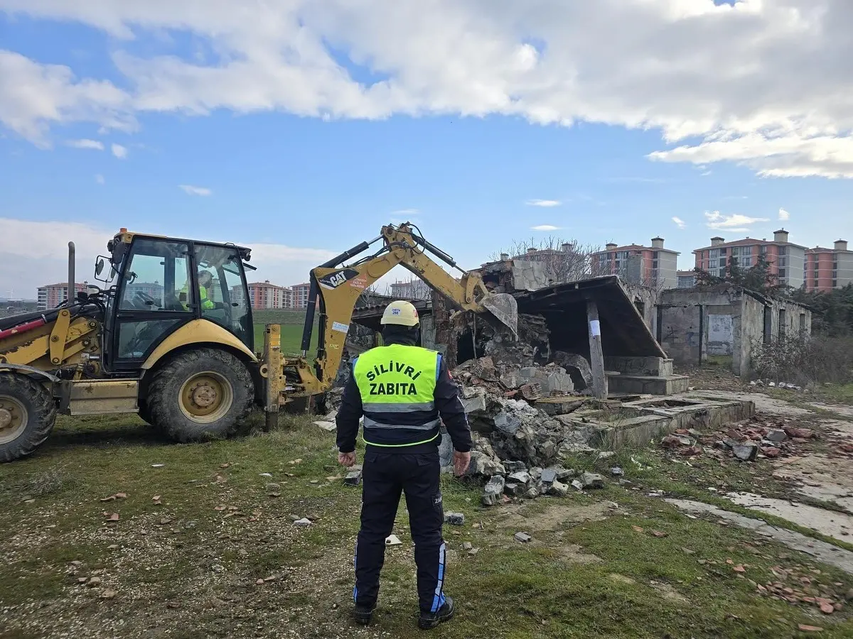 silivri belediyesi yıkım