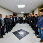 BAŞKAN BALCIOĞLU MUHTARLARLA BİR ARAYA GELDİ bora balcıoğlu muhtarlar