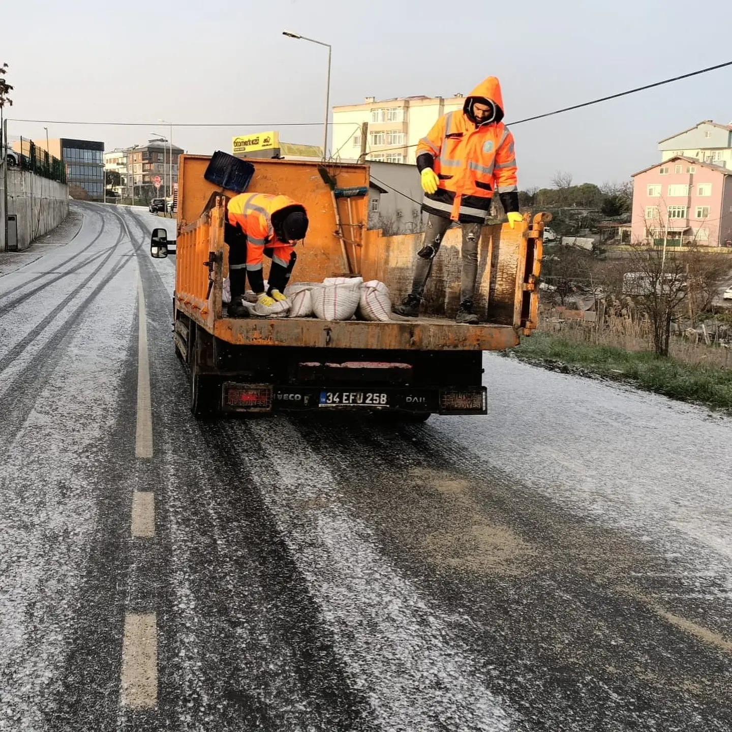 silivri kar yağışı