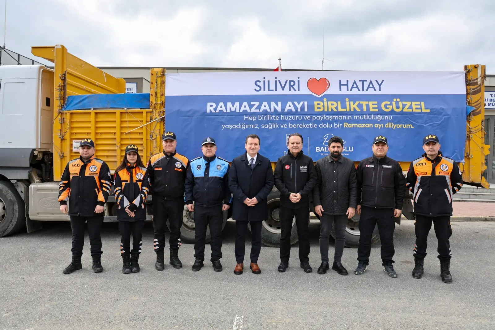 silivri belediyesi hatay yardım