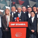 chp istanbul ilçe başkanları basın açıklaması