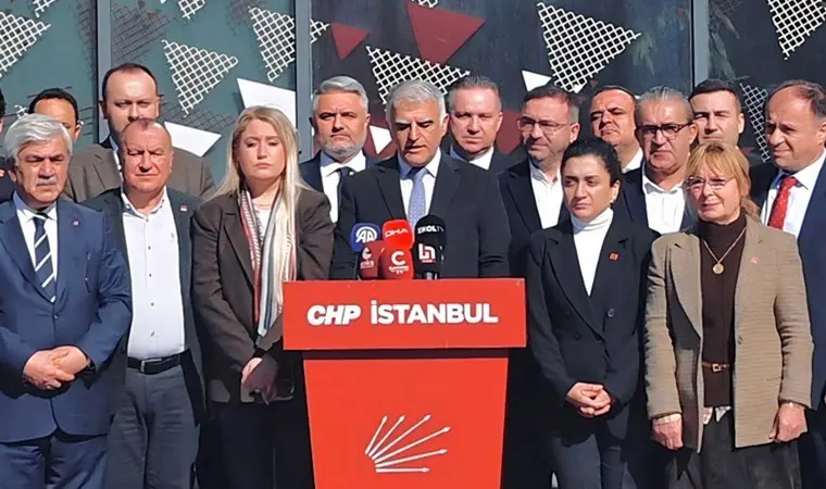 chp istanbul ilçe başkanları basın açıklaması