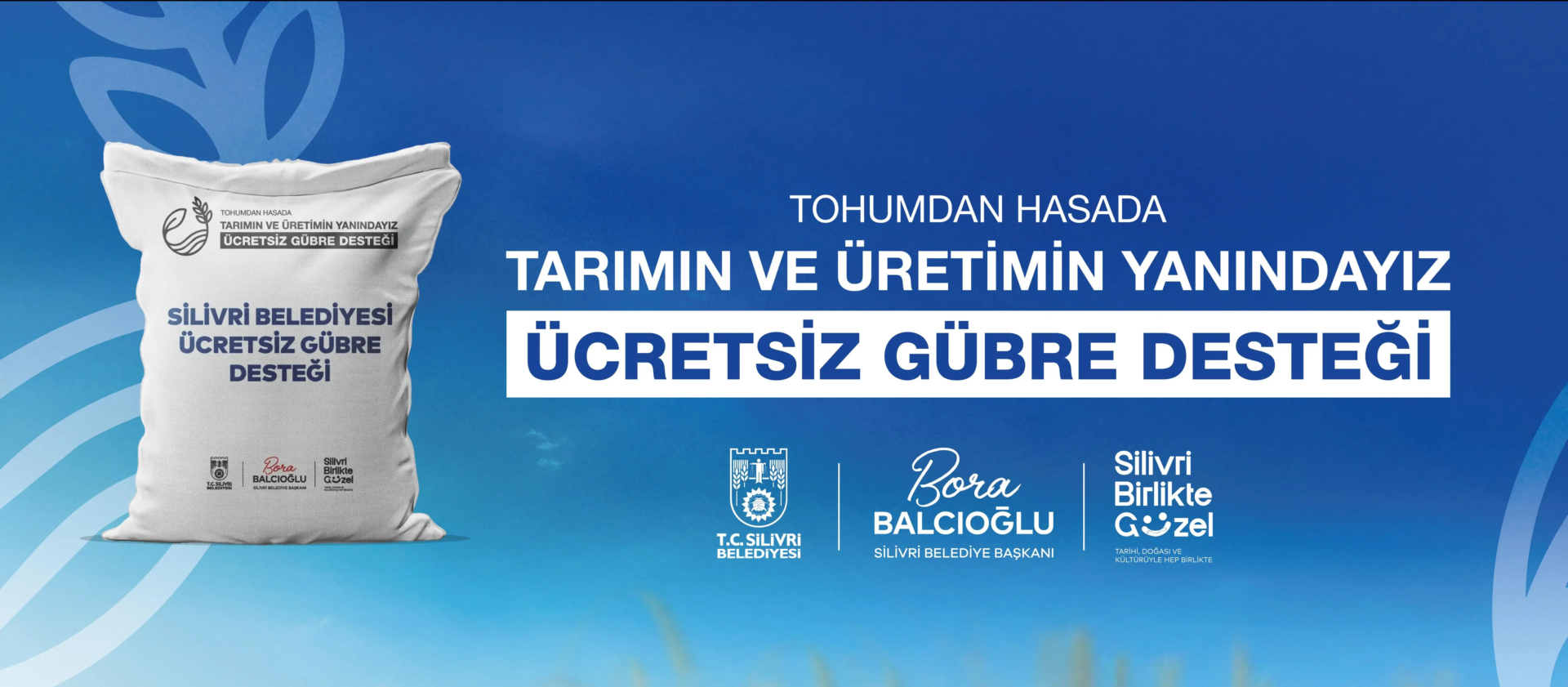 SİLİVRİ BELEDİYESİ'NDEN ÇİFTÇİLERE ÜCRETSİZ GÜBRE DESTEĞİ silivri belediyesi ücretsiz gübre