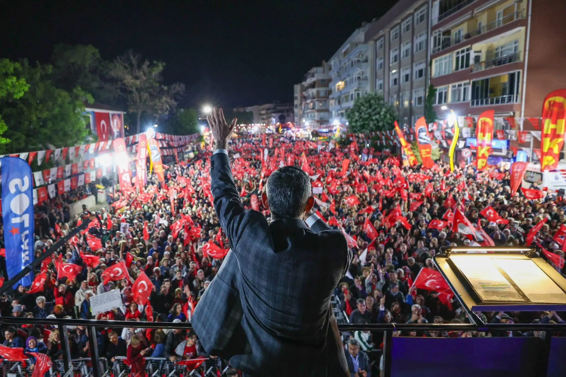 CHP SİLİVRİ MİTİNGİ ÖZGÜR ÖZEL SİLİVRİ MİTİNGİ