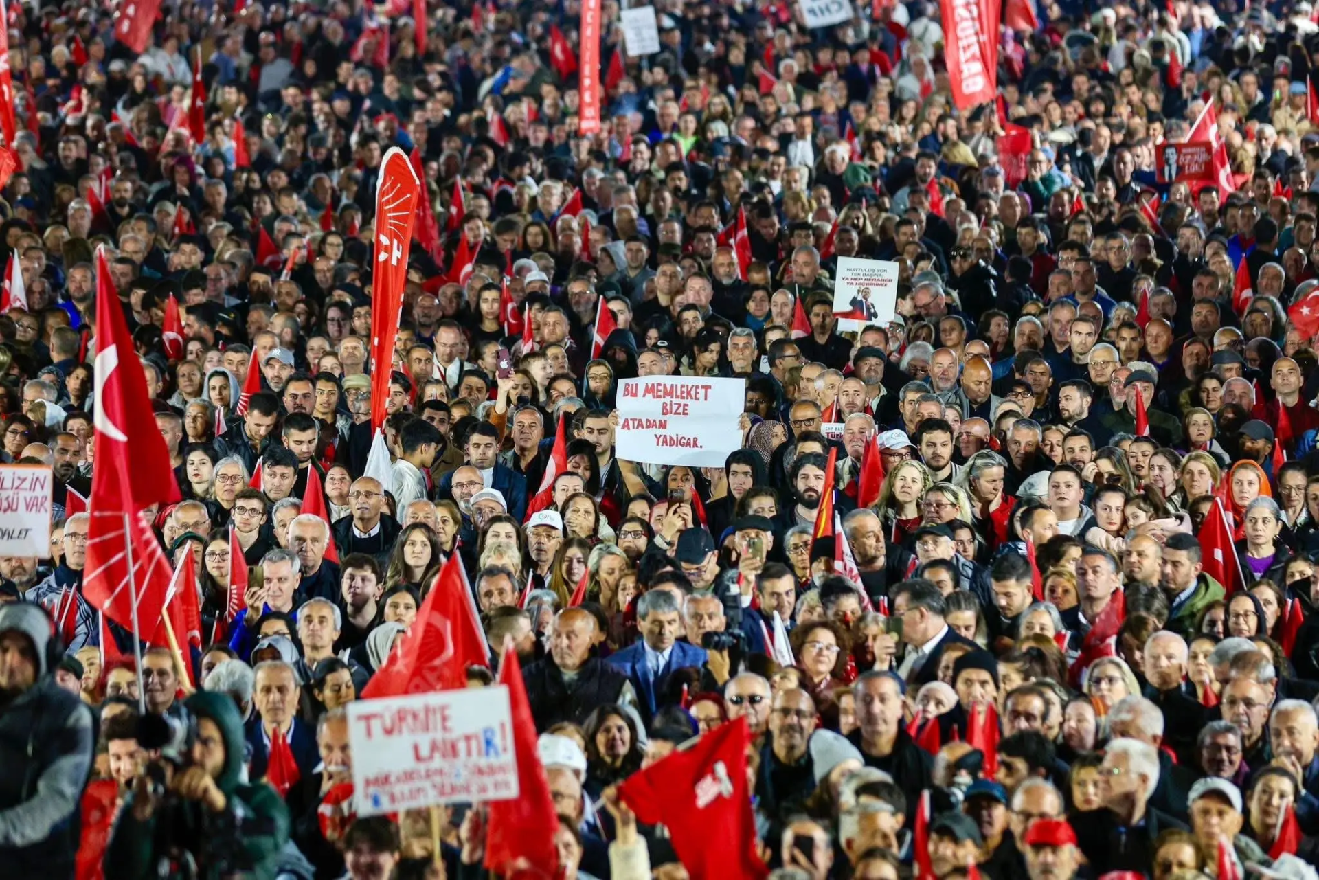 CHP SİLİVRİ MİTİNGİ ÖZGÜR ÖZEL SİLİVRİ MİTİNGİ