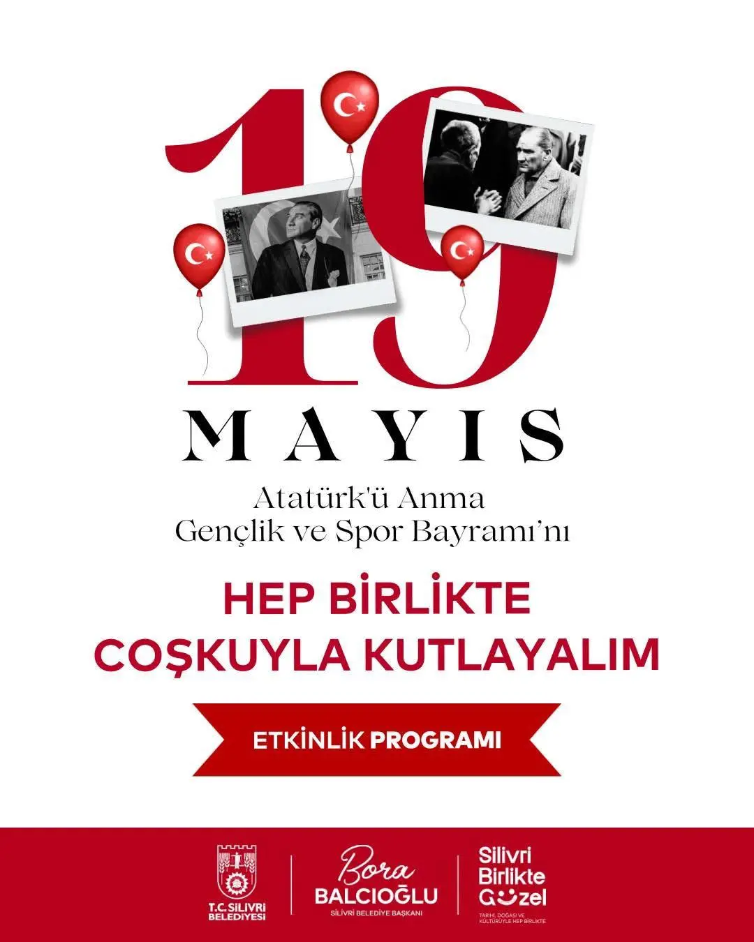 BAŞKAN BALCIOĞLU: 19 MAYIS BİRLİKTE GÜZEL silivri 19 mayıs