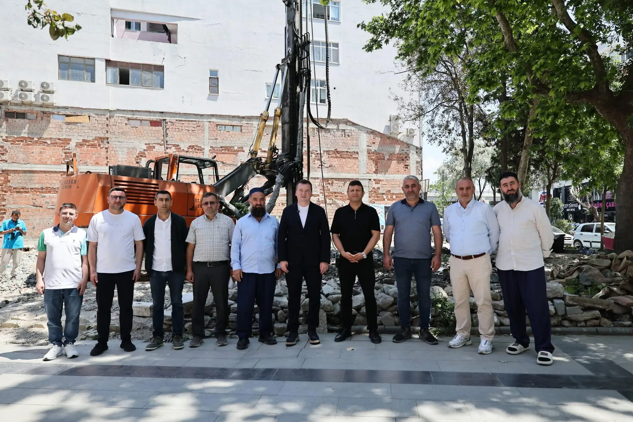 ALİBEY CAMİİ YENİDEN İNŞA EDİLİYOR silivri alibey cami