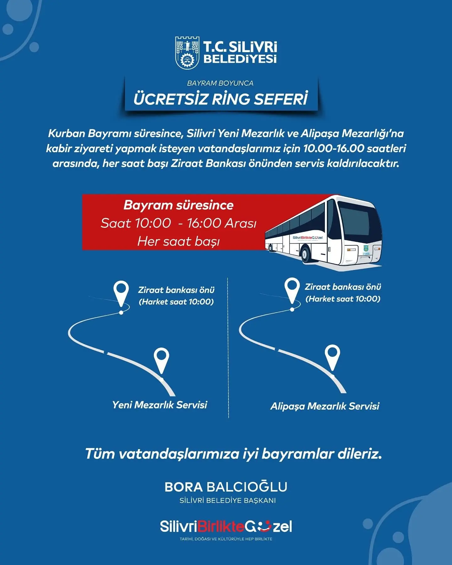 Silivri mezarlık servisi