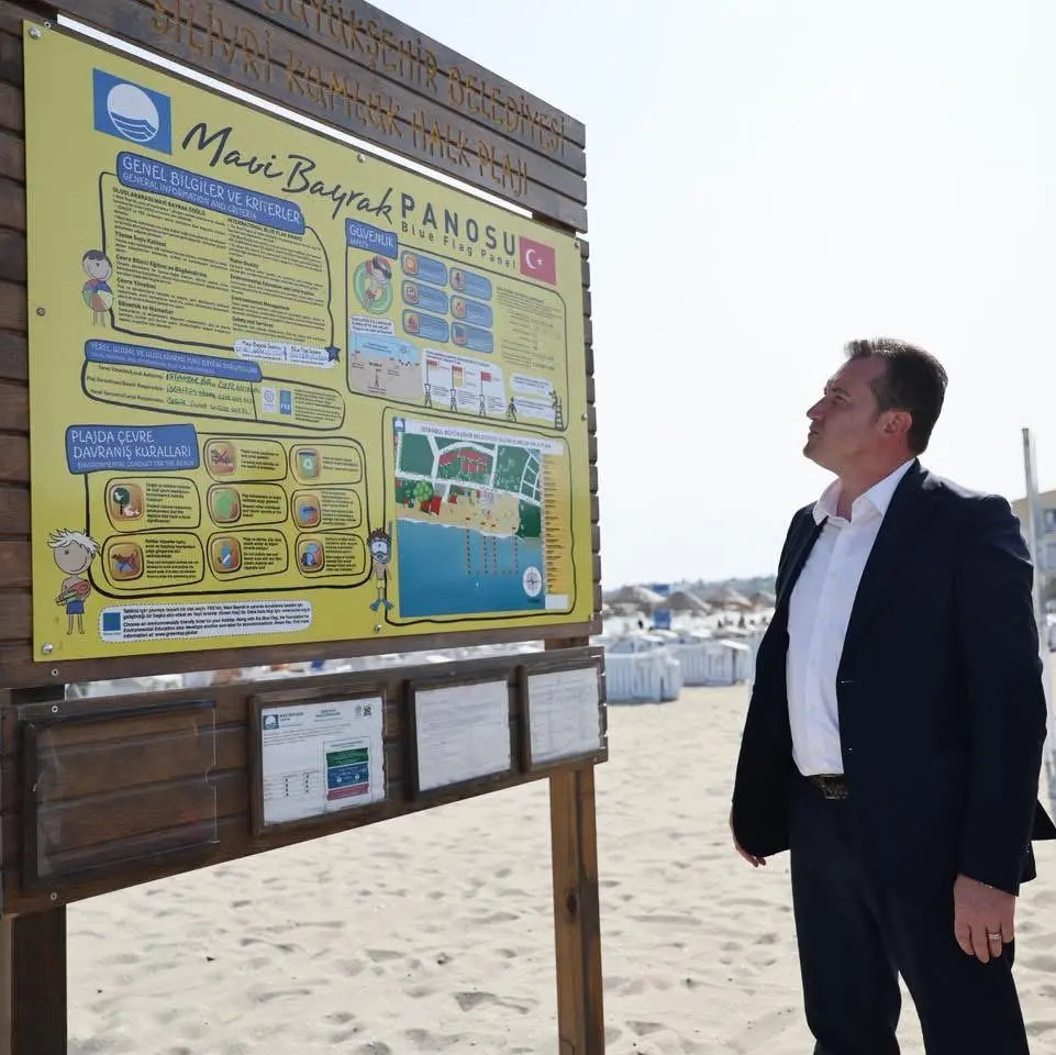 SİLİVRİ'DE MAVİ BAYRAKLI PLAJ VAR silivri plaj silivri denize girilecek yerler