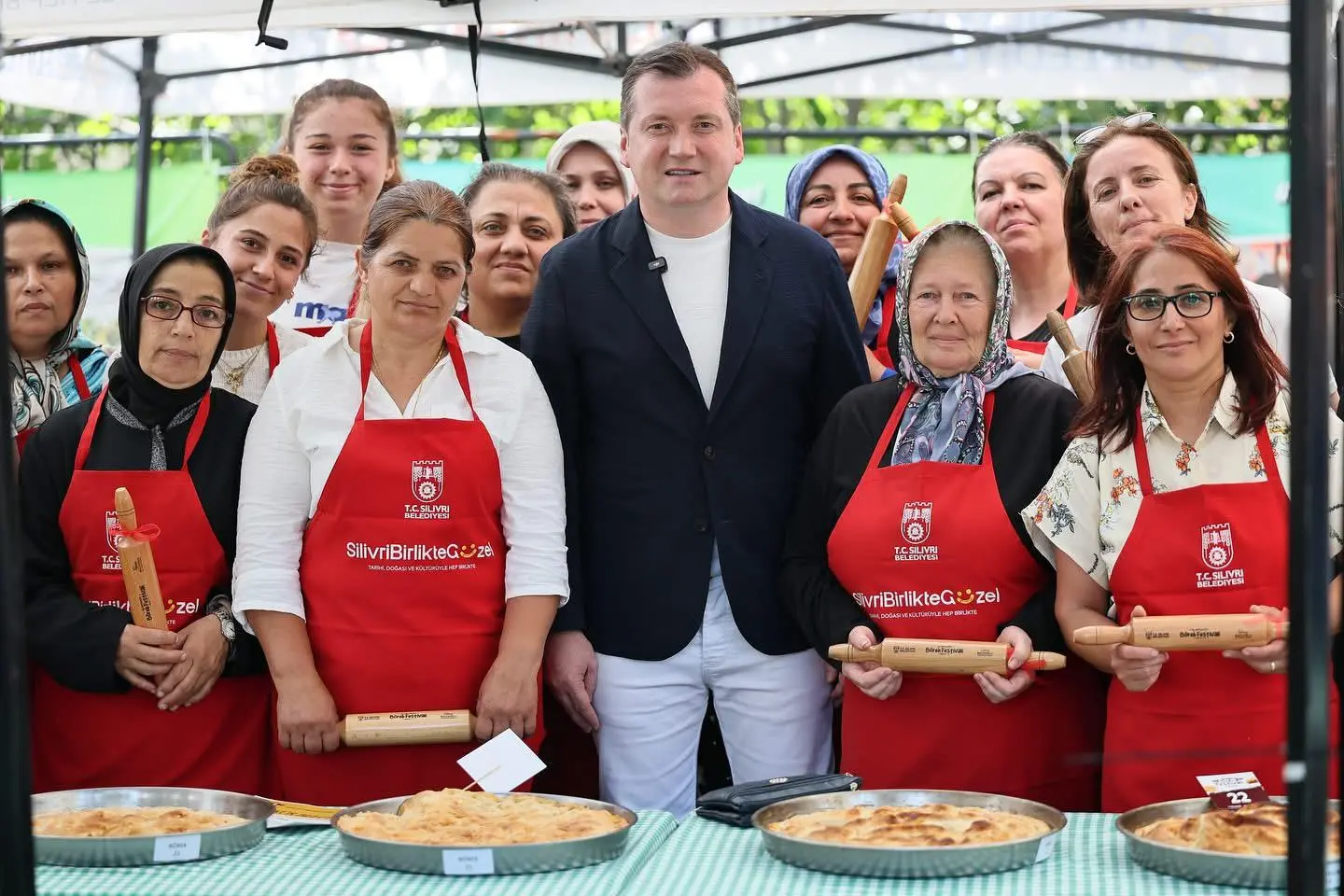 ORTAKÖY'DE BÖREKLER YARIŞTI en iyi börek yarışması ortaköy