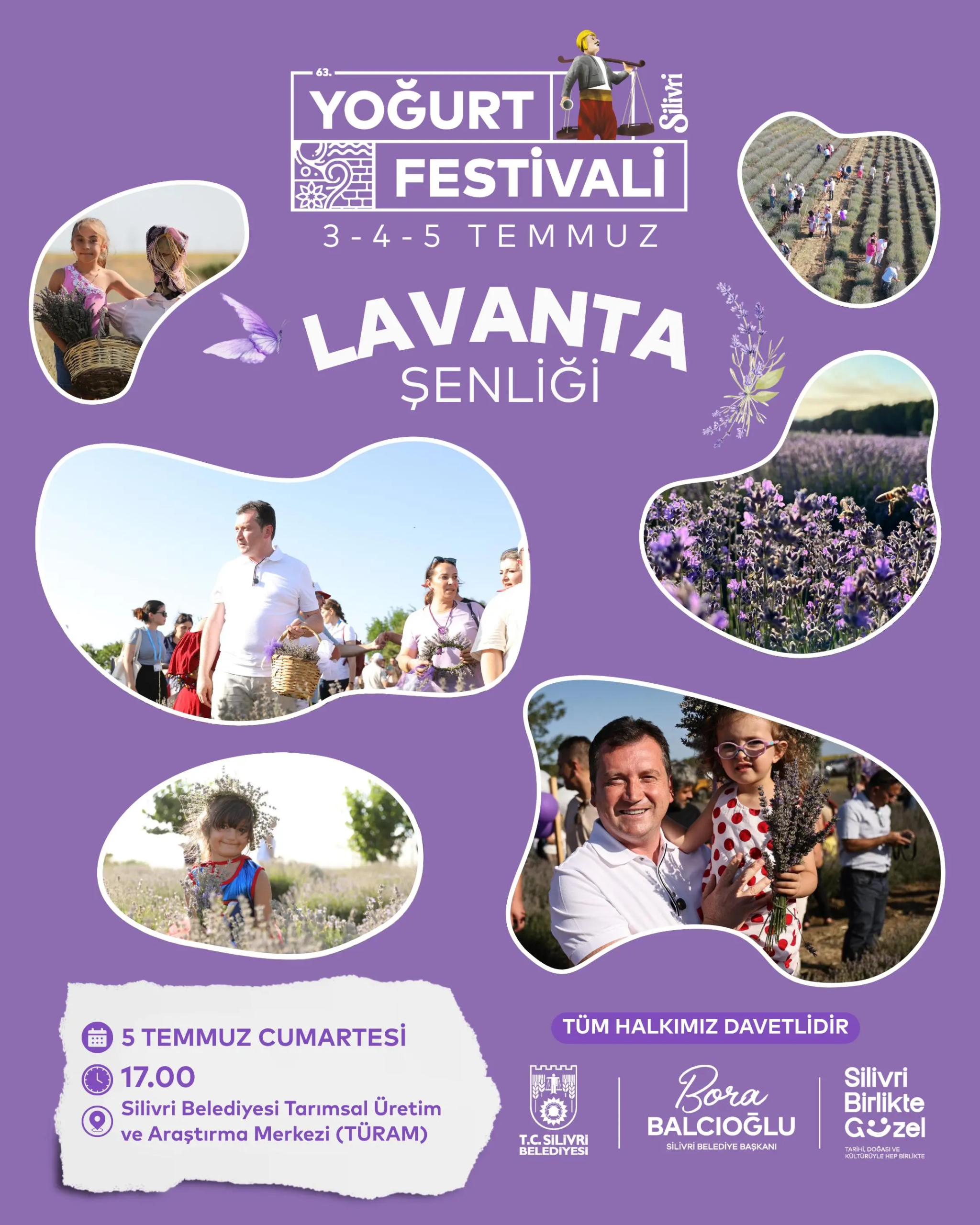 SİLİVRİ'DE LAVANTA ŞENLİĞİ Silivri Lavanta Şenliği