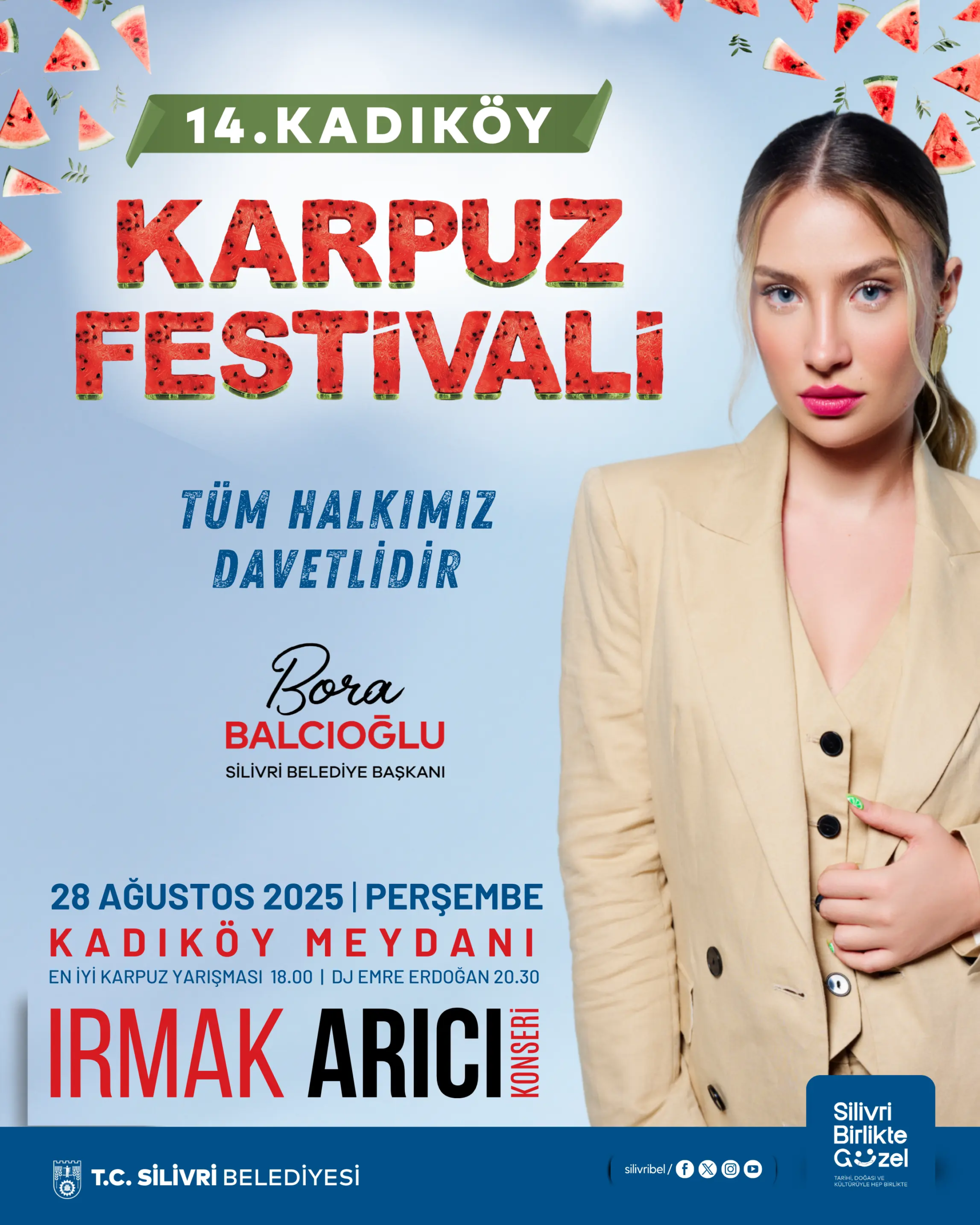 KADIKÖY KARPUZ FESTİVALİ BAŞLIYOR kadıköy karpuz festivali