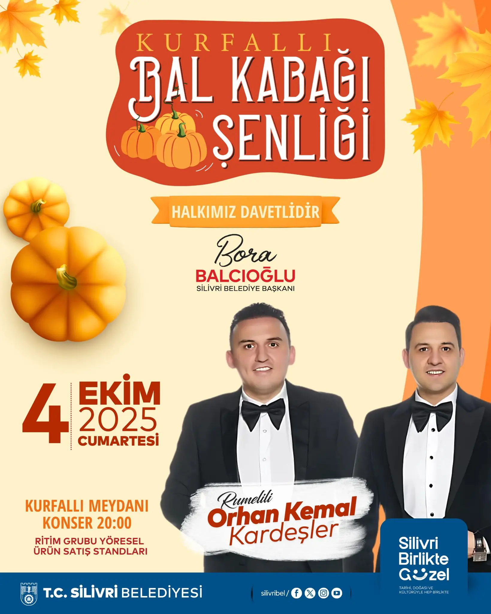 KURFALLI'DA BALKABAĞI ŞENLİĞİ COŞKUSU kurfallı balkabağı şenliği