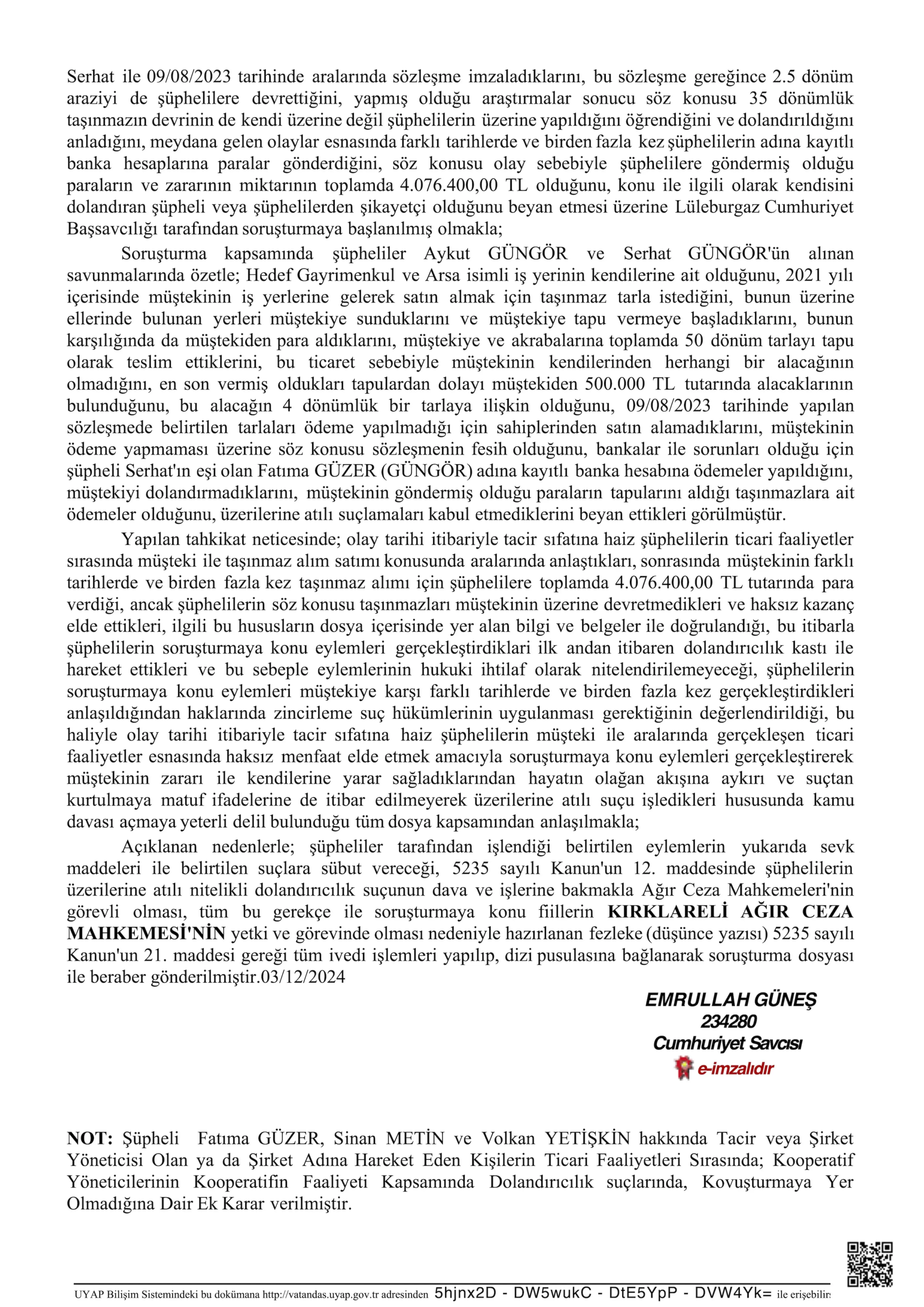 aykut güngör serhat güngör hedef emlak