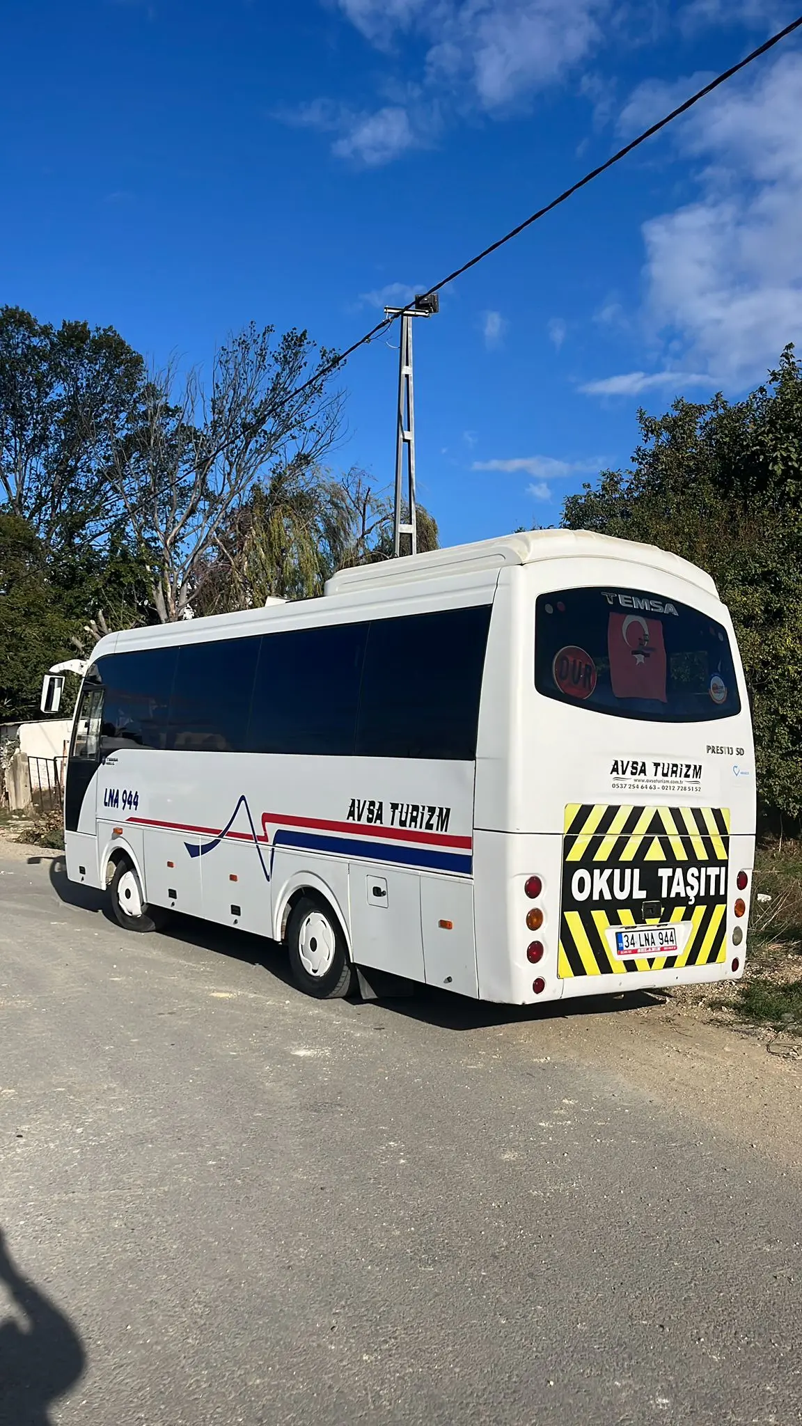silivri avşa turizm öğrenci servisi okul servisi