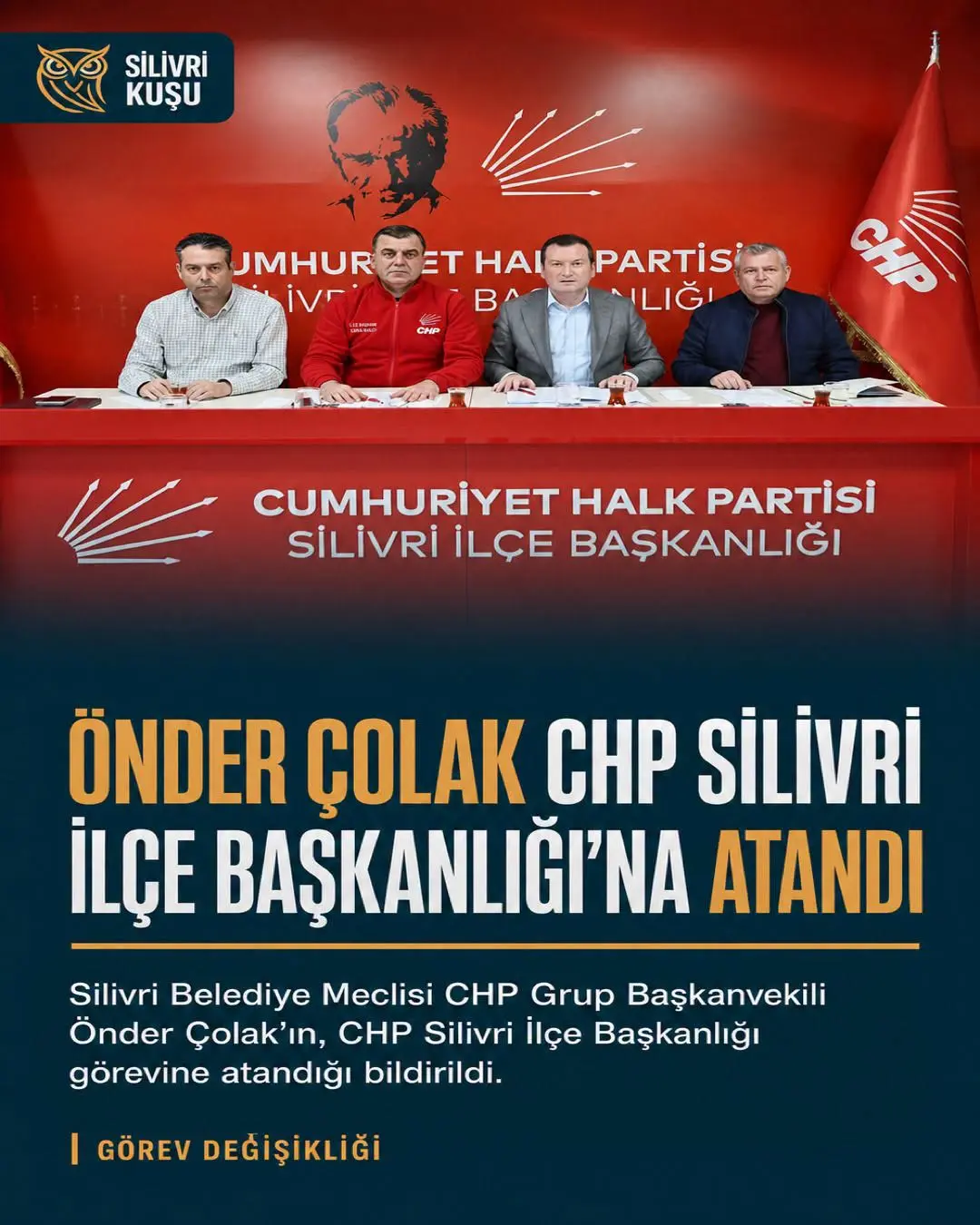 önder çolak silivri chp