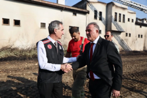 SİLİVRİ'DE KORKUTAN YANGIN silivri yangın