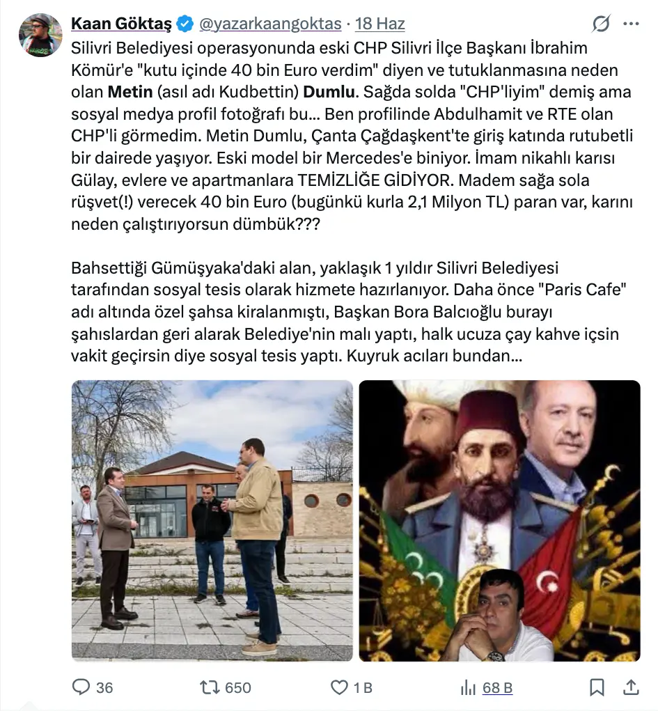 KÖMÜR: MÜFTERİYE CEVAP VERDİM ibrahim kömür metin dumlu kudbettin dumlu