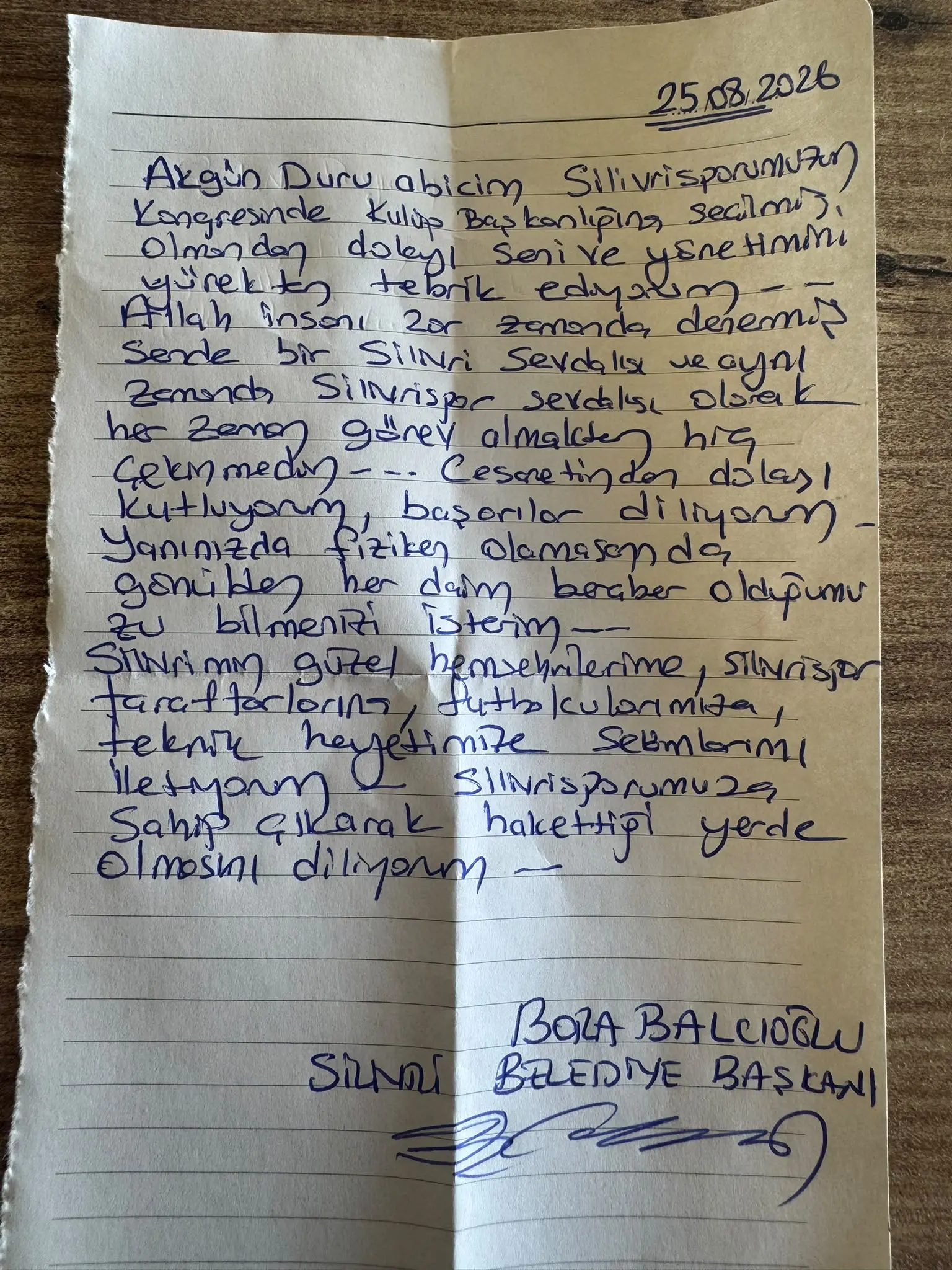 bora balcıoğlu silivrispor