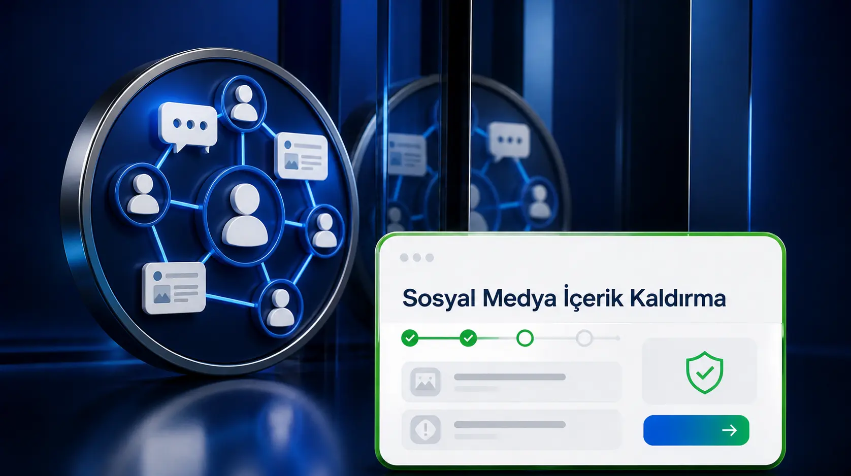 sosyal medya içerik kaldırma silme