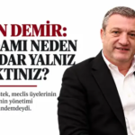 CİHAN DEMİR: BORA BALCIOĞLU SİZE NE YAPTI, NEDEN YALNIZ BIRAKTINIZ? Cihan Demir